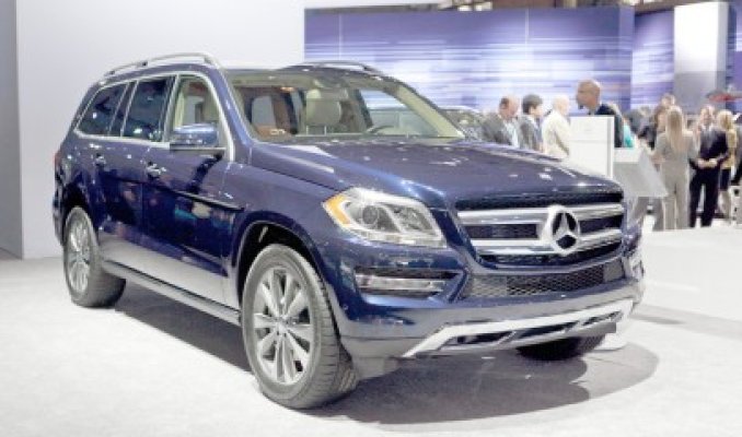 Mercedes, GL, la Salonul Auto de la New York